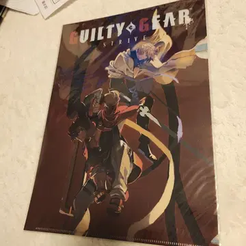 GUILTY GEAR -STRIVE- A4 클리어 파일 특전 한정판