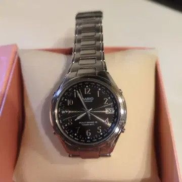 CASIO 리니에이지 전파 솔라 손목시계