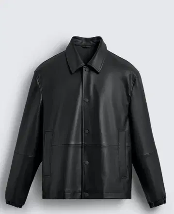 zara 페이크 가죽 자켓 M 사이즈