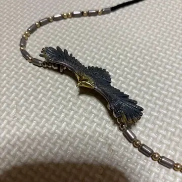 SAAD 실버 금 이글 목걸이 펜던트 탑