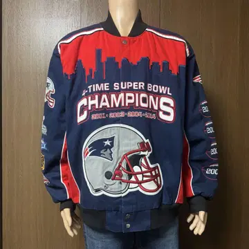 [ 구제 의류 ] NFL 패트리어츠 슈퍼볼 챔피온 자켓