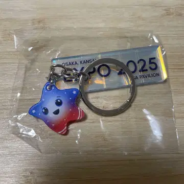 오사카 간사이 만박 2025 미국관 스파크 키링 미개봉 새상품