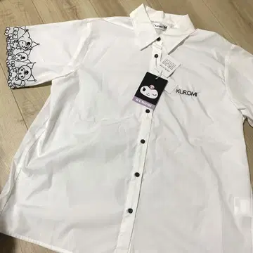 쿠로미 자수 셔츠 M 사이즈 시마무라 아베일 산리오