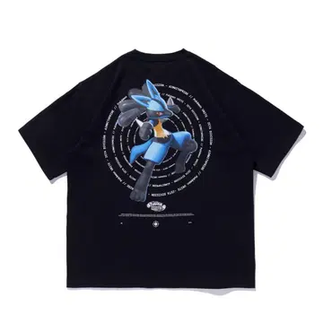 루카리오 포켓몬 유나이트 티셔츠 TEE 루카리오 M 사이즈