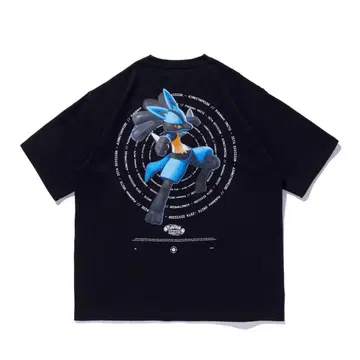 루카리오 포켓몬 유나이트 티셔츠 TEE 루카리오 M 사이즈