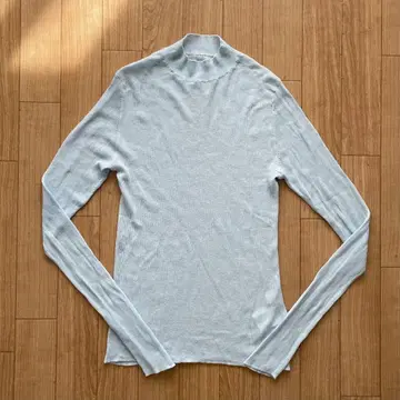 데미룩스 빔즈 코튼 나일론 시어 리브 니트