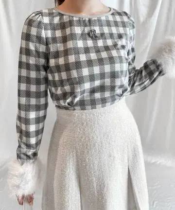 NOMAE 백 오픈 리본 상의