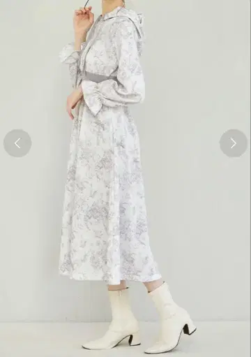 tocco closet 허리 리브 절개 토와르 드 주이 후드티 원피스