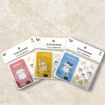 치이카와, 토끼, 하치와레 3장 세트 한국 T-money 머니 카드