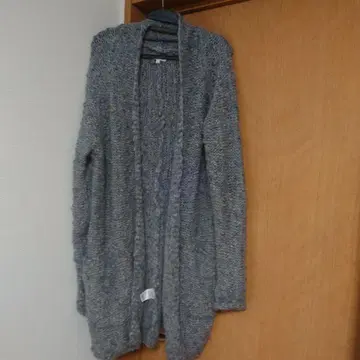 알파카 혼방 긴팔 가디건 44