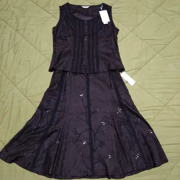 JUDYCOLLECTION 브라운 스커트 셋업