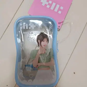 ILLIT 프라이스 립스틱 파우치 투명 파우치 아이릿 모카