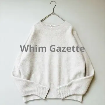 Whim Gazette 퍼 크루넥 풀오버