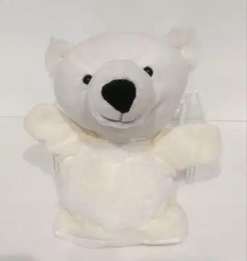 포시즌 데코스타일 퍼펫 봉제 인형 북극곰 시로쿠마