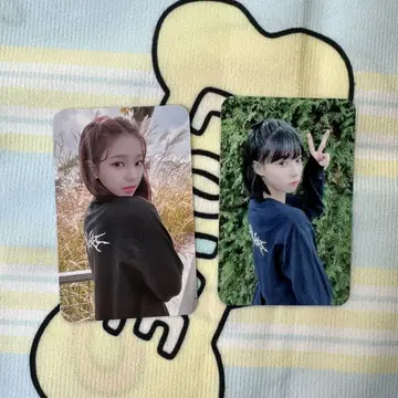 aespa sgs savage Karina 박스 트레이딩 카드 2장