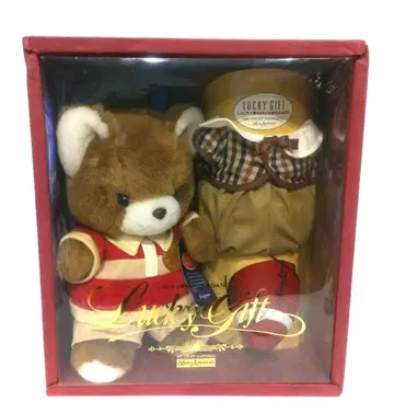 산애로우 봉제 인형 꿈의 회전목마 베어 곰 럭비 레트로