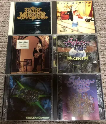 Blue Murder & John Sykes CD 6장 세트