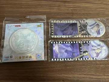명탐정 코난 괴도 키드 30주년 캔뱃지 렌티큘러 카드
