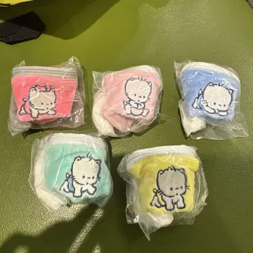 냐니뉴니에뇽 꼬리 달린 기저귀풍 파우치 컴플리트 2
