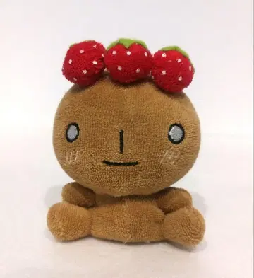 코게빵 딸기 스트로베리 봉제 인형 마스코트 산엑스 레트로
