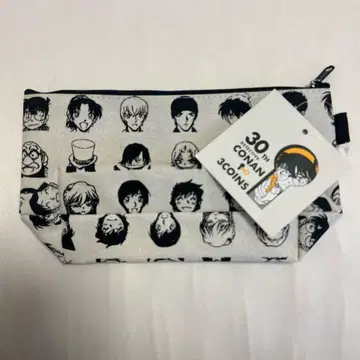 명탐정 코난 x 쓰리코인즈 파우치 & 토트백 세트