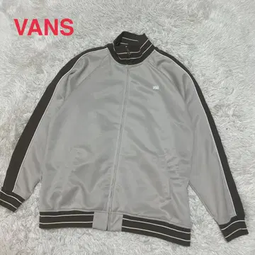 VANS 원포인트 자수 로고 하이넥 트랙 자켓 XL 사이즈 구제 의류