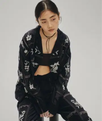 TODAYFUL Embroidery Patchwork Shirts