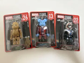 MARVEL [BE@RBRICK] 해피 복권 베어브릭상 3체 세트