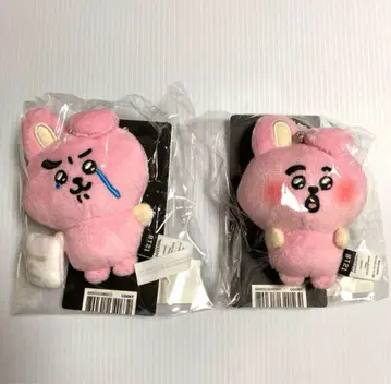 BT21 봉제 인형 키링 에~응&캬~!(COOKY 쿠키)