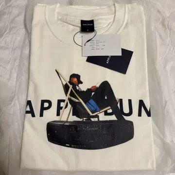 APPLEBUM MEGA BASS T-shirt L 화이트