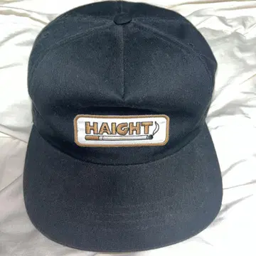 HAIGHT 블랙 캡