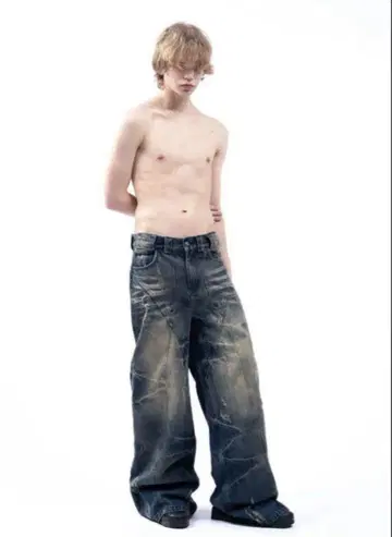 no/faith studios denim pants
