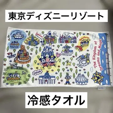 Disney 도쿄 디즈니 리조트 냉감 타월 미키 프렌즈