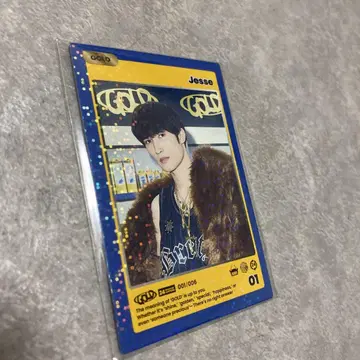 SixTONES GOLD 초회반 B 특전 GOLD 카드 6장