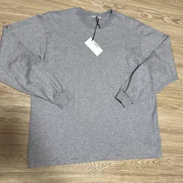 AURALEE LUSTER PLAITING L/S TEE