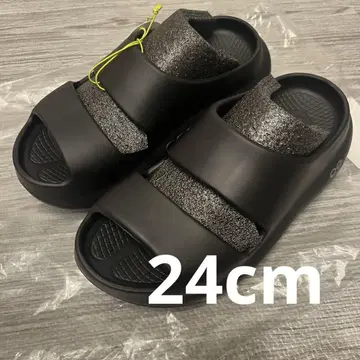 OOFOS 통굽 샌들 24cm