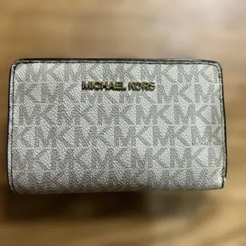 MICHAEL KORS 접이식 지갑 베이지/브라운