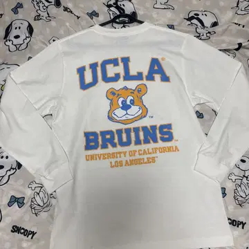 새상품 UCLA Bruins 긴팔 T셔츠 화이트