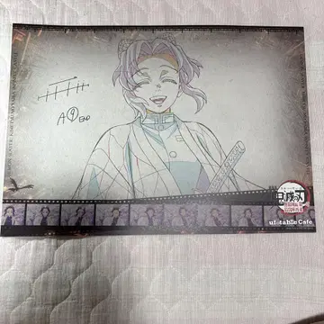 ufotable cafe 콜라보레이션 cafe 코쵸우 시노부 런치 매트