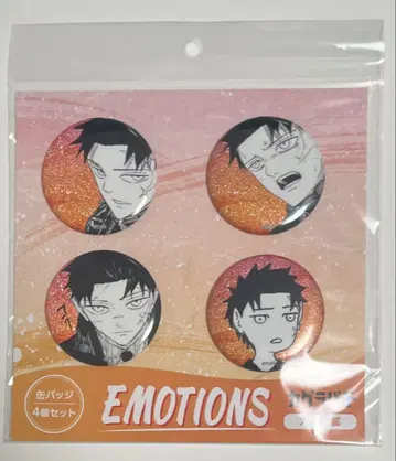 카구라바치 EMOTIONS 캔뱃지 로쿠헤이 치카라 점프샵