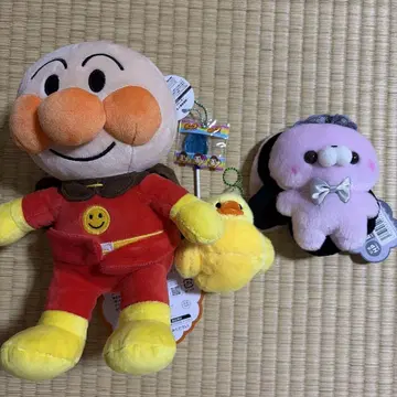 호빵맨 등 봉제 인형 세트