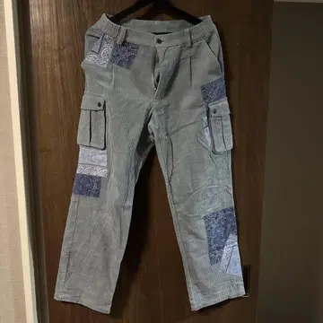 Baggy Patchwork Corduroy Pants