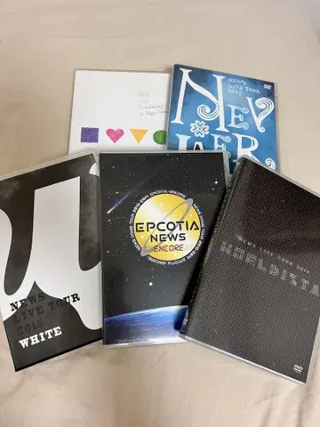 NEWS 라이브 DVD 묶음 판매 5세트