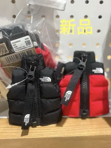 [새상품] THE NORTH FACE 미니 키케이스 빨간색