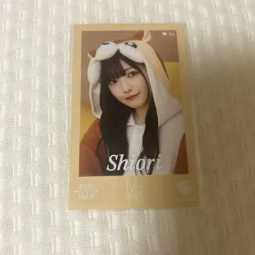 노이메 나카타 시오리 미니 사진 레어