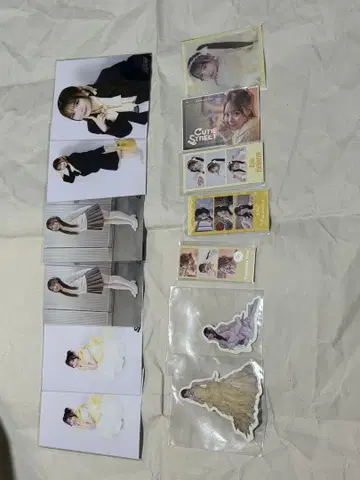 CUTIE STREET 후루사와 리사 굿즈 묶음 판매