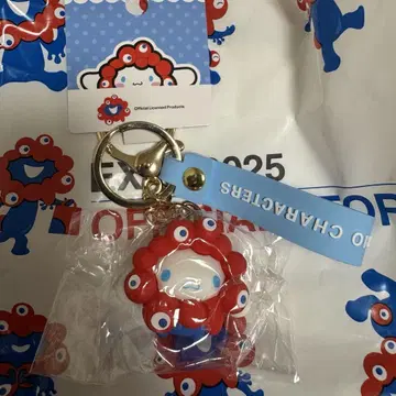 새상품 오사카 만박 회장 한정판 미야쿠미야쿠 산리오 키링 시나모롤
