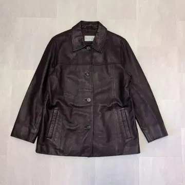 가죽 자켓 라이더스 여성용 양가죽 브라운