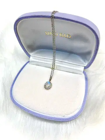 [ 새상품급 ] 오팔 펜던트 silver 각인 있음