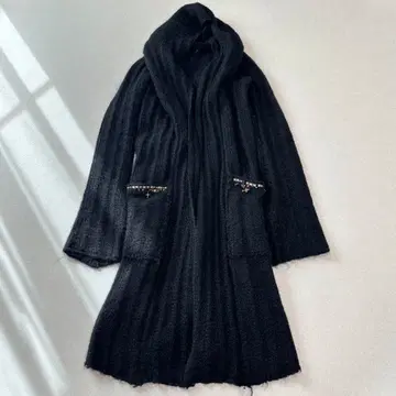 if six was nine mohair cardigan skull M